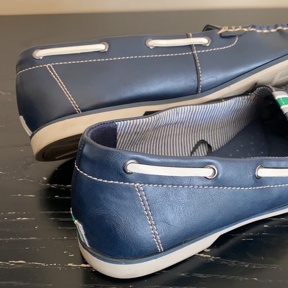 Natural Soul Navy & White Leather Astonish Loafer size 6 - Picture 13 of 13